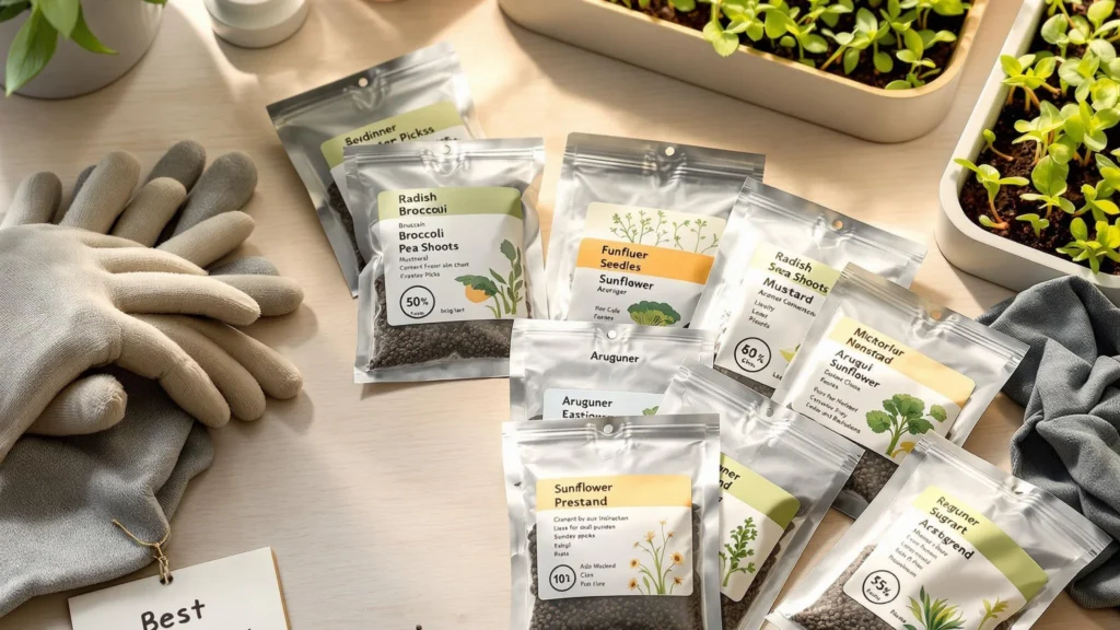 Choosing the Best Microgreen Seeds for Beginners