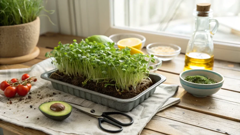 Arugula Microgreens: How to Grow, Health Benefits, and Easy Recipes