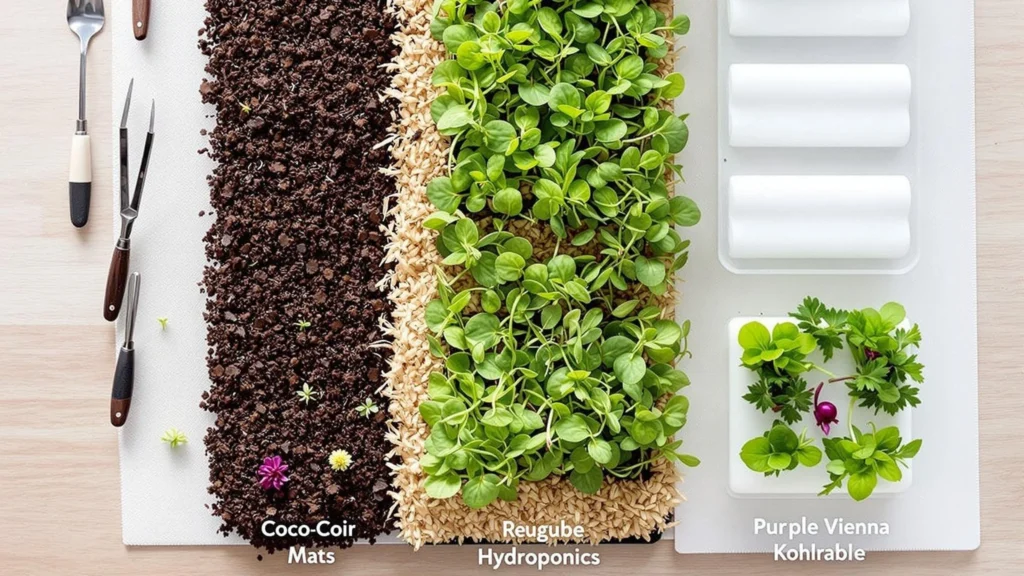 Best Growing Mediums for Microgreens: Top Choices for Healthy Growth