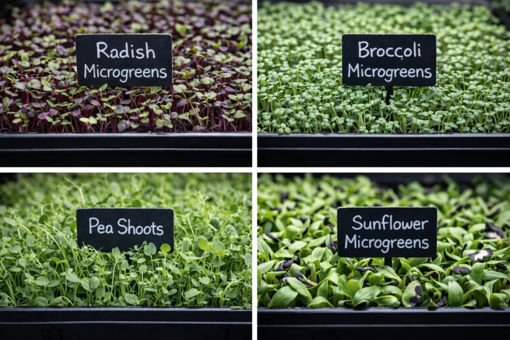 Popular and Profitable Microgreens Varieties