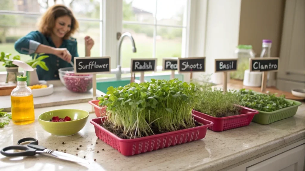 Different Types of Microgreens You Can Grow at Home