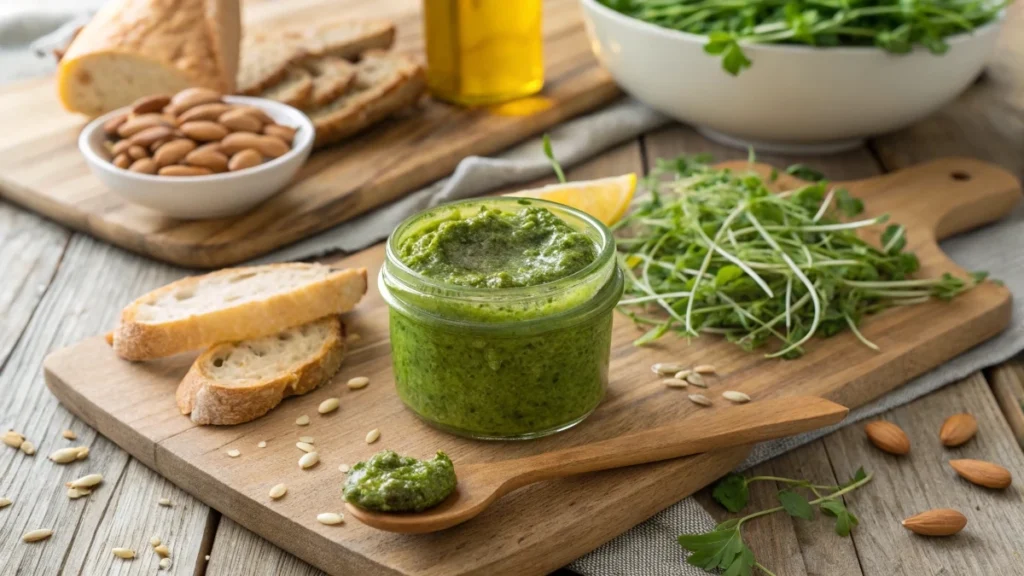 Microgreens Pesto Recipe : A Nutrient-Packed Twist on a Classic Favorite