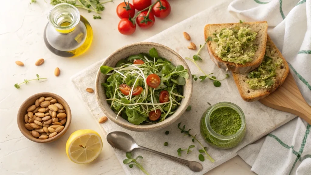 Sunflower Microgreen Easy Recipes