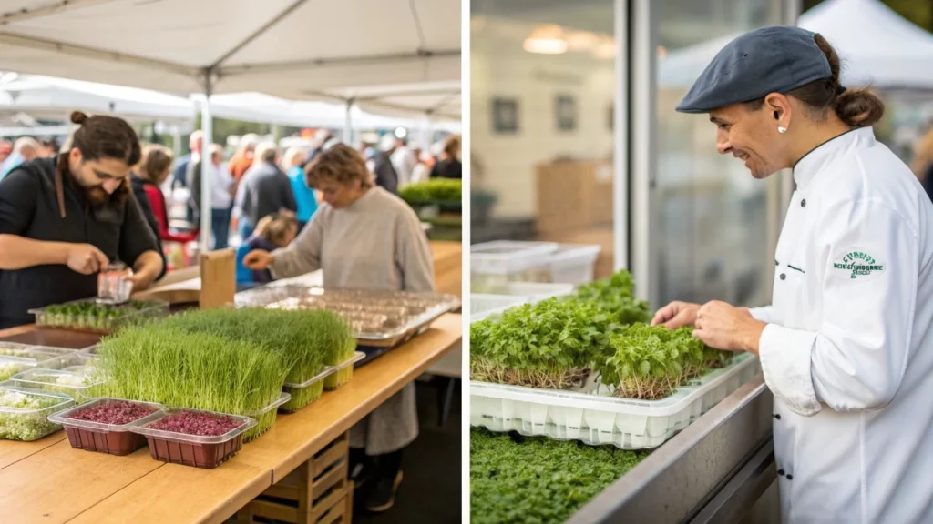 Where and How to Sell Microgreens