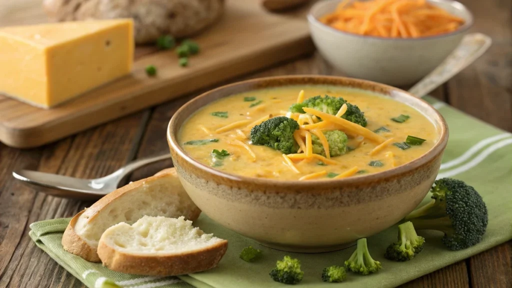 broccoli cheddar soup recipe