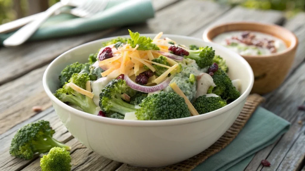 Broccoli Salad Dressing with Mayo