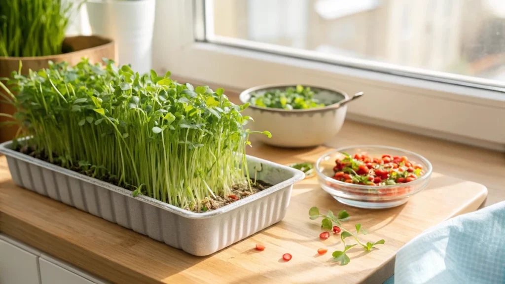 How to Grow Chickpea Microgreens: Health Benefits & Easy Recipes