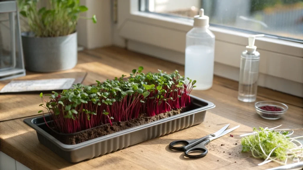 How to Grow Beetroot Microgreens: Benefits & Easy Recipes