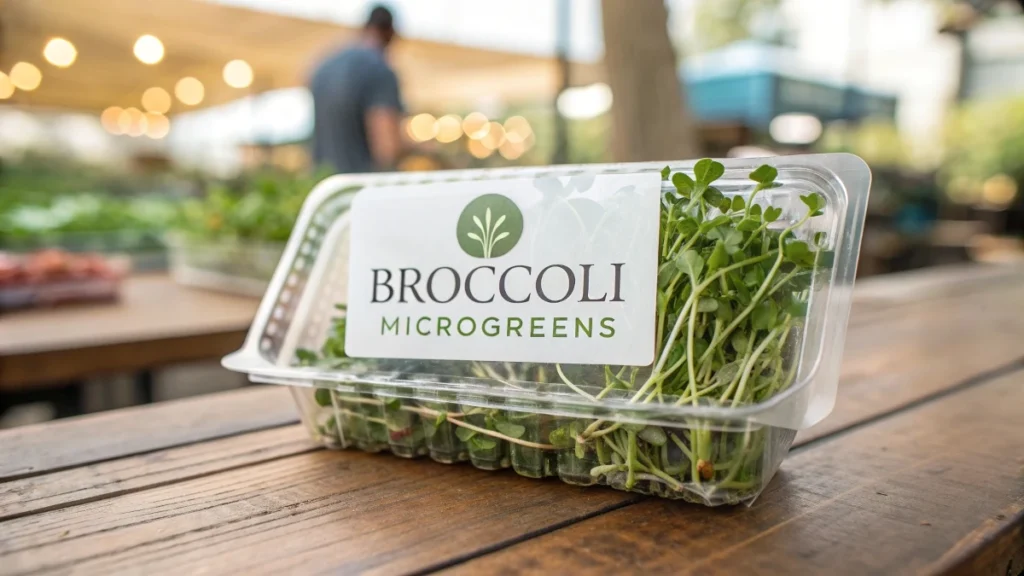 Microgreens Label Ideas