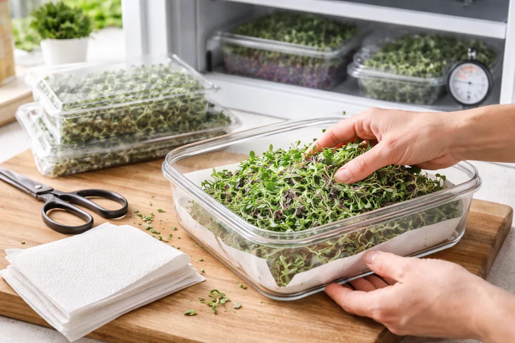 How to Preserve Microgreens