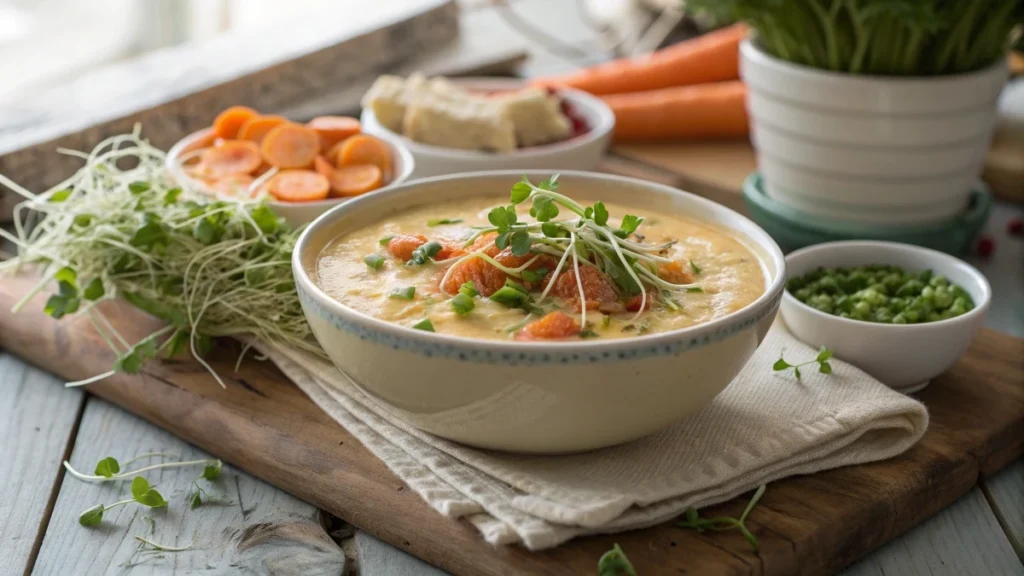 Soup Recipes with Microgreens