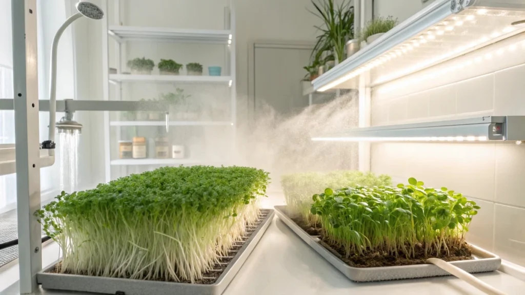 How to Grow Aeroponic Microgreens at Home