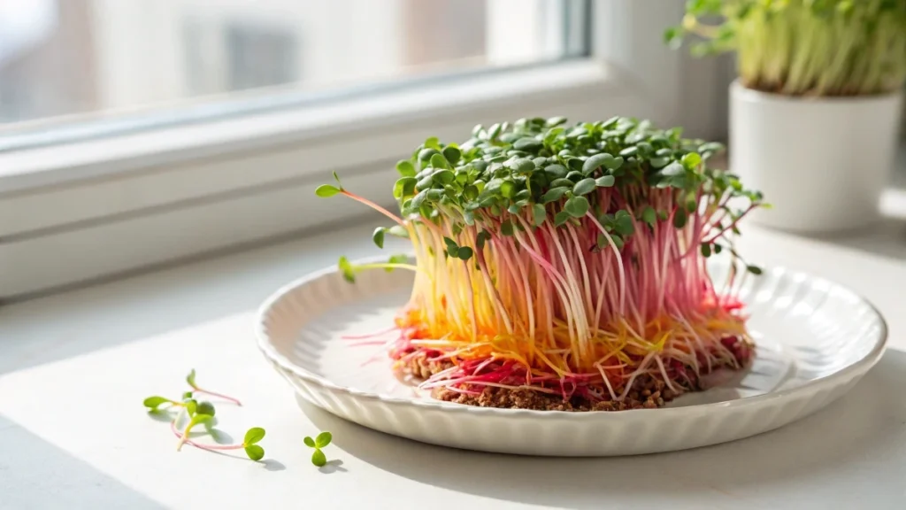 How to Grow Rainbow Mix Microgreens