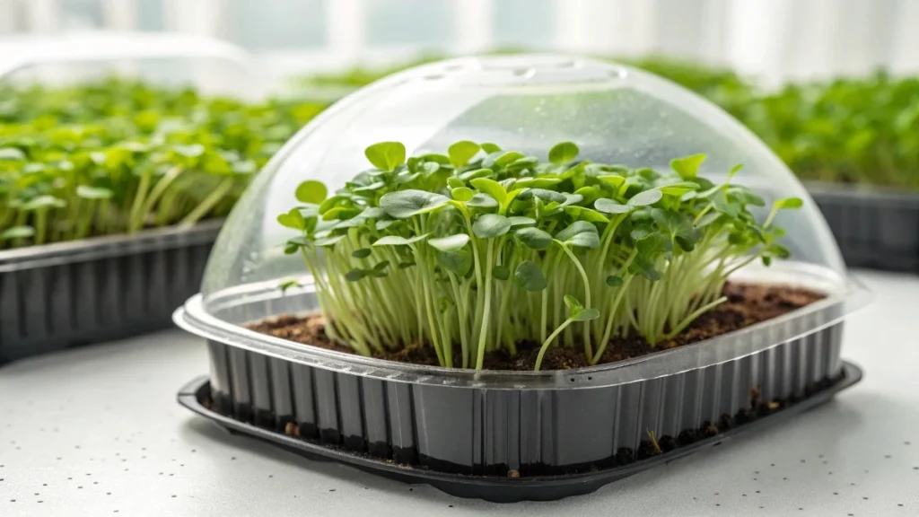 Best Seed Trays & Humidity Domes for Microgreens