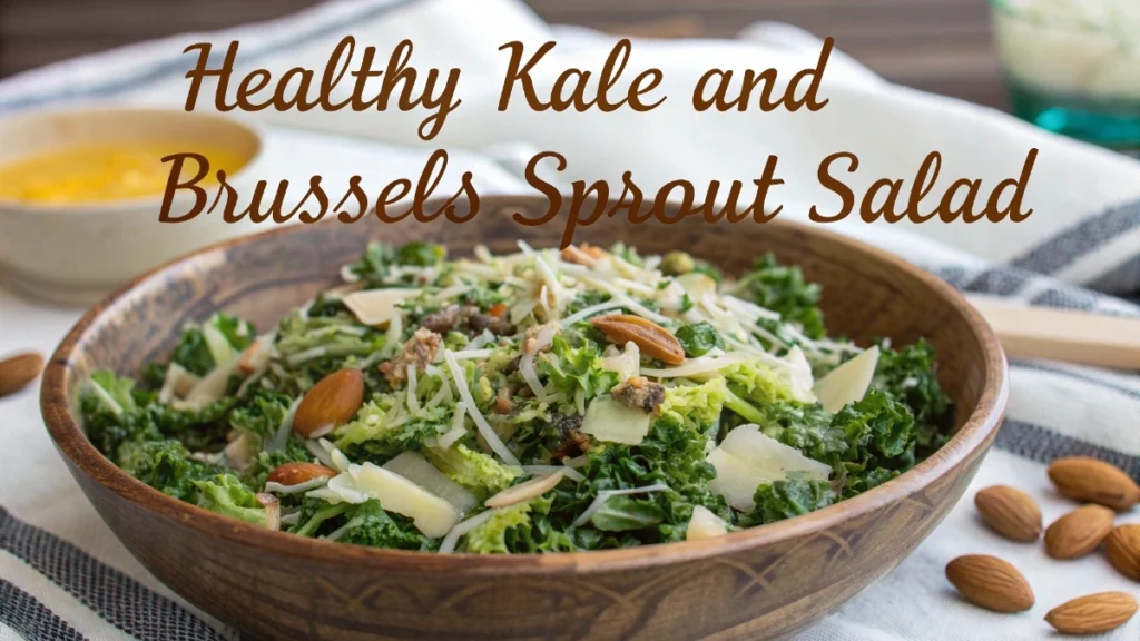 Kale Brussels Sprout Salad